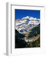 Town of Renaz in the Dolomites, Italy-Walter Bibikow-Framed Photographic Print