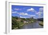 Town of Saarburg on River Saar, Rhineland-Palatinate, Germany, Europe-Hans-Peter Merten-Framed Photographic Print