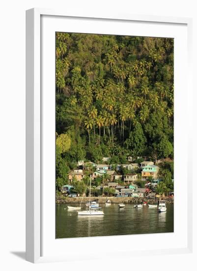 Town of Soufriere, St. Lucia, Windward Islands, West Indies, Caribbean, Central America-Richard Cummins-Framed Photographic Print