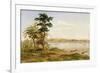 Town of Tete from the North Shore of the Zambezi, 1859-Thomas Baines-Framed Giclee Print