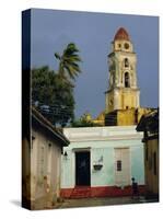 Town of Trinidad, Cuba, West Indies, Central America-Bruno Morandi-Stretched Canvas