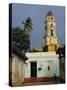 Town of Trinidad, Cuba, West Indies, Central America-Bruno Morandi-Stretched Canvas