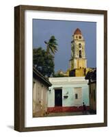 Town of Trinidad, Cuba, West Indies, Central America-Bruno Morandi-Framed Photographic Print