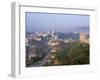 Town of Veliko Tarnovo and Walls of Tsarevets Fortress from Tsarevets Hill, Bulgaria-Richard Nebesky-Framed Photographic Print