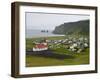 Town of Vik, South Coast of Iceland-Inaki Relanzon-Framed Photographic Print