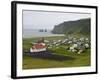 Town of Vik, South Coast of Iceland-Inaki Relanzon-Framed Photographic Print