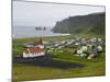 Town of Vik, South Coast of Iceland-Inaki Relanzon-Mounted Photographic Print
