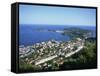 Town of Villefranche and Cap Ferrat on the Cote D'Azur, Provence, France, Europe-Lightfoot Jeremy-Framed Stretched Canvas
