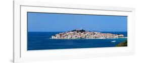 Town on a Coast, Primosten, Adriatic Coast, Dalmatia, Croatia-null-Framed Photographic Print
