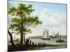 Town on an Estuary, C.1801-02-Frans Swagers-Mounted Giclee Print