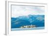 Town on an Island, Isola Dei Pescatori, Stresa, Lake Maggiore, Piedmont, Italy-null-Framed Photographic Print