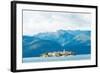 Town on an Island, Isola Dei Pescatori, Stresa, Lake Maggiore, Piedmont, Italy-null-Framed Photographic Print