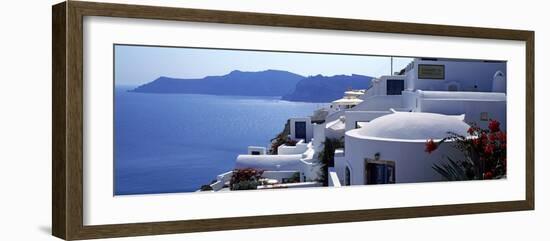 Town on an Island, Oia, Santorini, Cyclades Islands, Greece-null-Framed Photographic Print