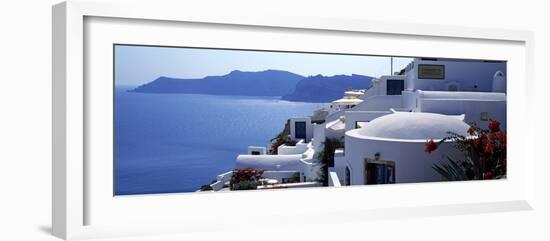 Town on an Island, Oia, Santorini, Cyclades Islands, Greece-null-Framed Photographic Print