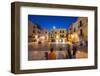 Town Piazza, Bari, Puglia, Italy, Europe-Christian Kober-Framed Photographic Print