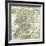 Town Plan of Rome, 1730-Giovanni Battista Falda-Framed Giclee Print