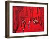 Town Red-Jukyong Park-Framed Photographic Print