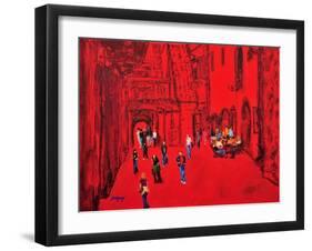 Town Red-Jukyong Park-Framed Photographic Print