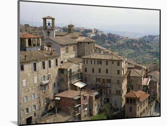 Town Skyline, Perugia, Umbria, Italy-Sheila Terry-Mounted Photographic Print