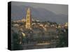 Town Skyline, Split, Croatia, Europe-Charles Bowman-Stretched Canvas