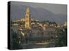 Town Skyline, Split, Croatia, Europe-Charles Bowman-Stretched Canvas