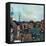 "Town Square, New Castle Delaware," March 17, 1962-John Falter-Framed Stretched Canvas