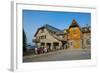 Town Square of Bariloche, Argentina, South America-Michael Runkel-Framed Photographic Print