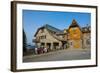 Town Square of Bariloche, Argentina, South America-Michael Runkel-Framed Photographic Print