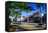 Town Square of Puerto Plata, Dominican Republic, West Indies, Caribbean, Central America-Michael-Framed Stretched Canvas