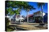 Town Square of Puerto Plata, Dominican Republic, West Indies, Caribbean, Central America-Michael-Stretched Canvas