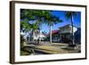 Town Square of Puerto Plata, Dominican Republic, West Indies, Caribbean, Central America-Michael-Framed Photographic Print