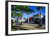 Town Square of Puerto Plata, Dominican Republic, West Indies, Caribbean, Central America-Michael-Framed Photographic Print