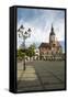 Town Square, St. Wenceslas Parish Church, Naumburg, Saxony-Anhalt, Germany, Europe-James Emmerson-Framed Stretched Canvas