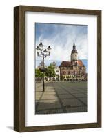 Town Square, St. Wenceslas Parish Church, Naumburg, Saxony-Anhalt, Germany, Europe-James Emmerson-Framed Photographic Print