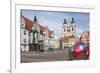 Town Square with Stadtkirke and Town Hall, Lutherstadt Wittenberg, Saxony-Anhalt, Germany, Europe-James Emmerson-Framed Photographic Print