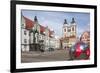 Town Square with Stadtkirke and Town Hall, Lutherstadt Wittenberg, Saxony-Anhalt, Germany, Europe-James Emmerson-Framed Photographic Print