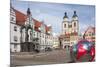 Town Square with Stadtkirke and Town Hall, Lutherstadt Wittenberg, Saxony-Anhalt, Germany, Europe-James Emmerson-Mounted Photographic Print