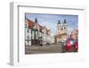 Town Square with Stadtkirke and Town Hall, Lutherstadt Wittenberg, Saxony-Anhalt, Germany, Europe-James Emmerson-Framed Photographic Print