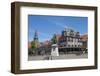 Town Square with Statue of Jan Pieterszoon Coen, Dutch East India Company, Hoorn, Holland, Europe-James Emmerson-Framed Photographic Print