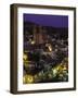 Town & Templo Santa Prisca, Taxco, Mexico-Walter Bibikow-Framed Photographic Print