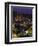 Town & Templo Santa Prisca, Taxco, Mexico-Walter Bibikow-Framed Photographic Print