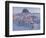 Town Uummannaq during winter in northern West Greenland beyond the Arctic Circle.-Martin Zwick-Framed Photographic Print