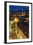 Town View and Rooftops at Dusk, Graz, Austria-Peter Adams-Framed Photographic Print