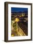 Town View and Rooftops at Dusk, Graz, Austria-Peter Adams-Framed Photographic Print
