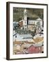 Town View from 62nd Street Bridge, Sharpsburg, Pittsburgh, Pennsylvania-Walter Bibikow-Framed Photographic Print