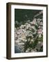 Town View from Amalfi Coast Road, Positano, Amalfi, Campania, Italy-Walter Bibikow-Framed Photographic Print