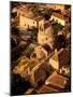 Town View from Cliffs, Monemvasia, Lakonia, Greece-Walter Bibikow-Mounted Photographic Print