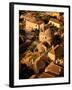 Town View from Cliffs, Monemvasia, Lakonia, Greece-Walter Bibikow-Framed Photographic Print