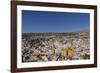 Town view from funicular, Guanajuato, UNESCO World Heritage Site, Mexico, North America-Peter Groenendijk-Framed Photographic Print