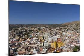 Town view from funicular, Guanajuato, UNESCO World Heritage Site, Mexico, North America-Peter Groenendijk-Mounted Photographic Print